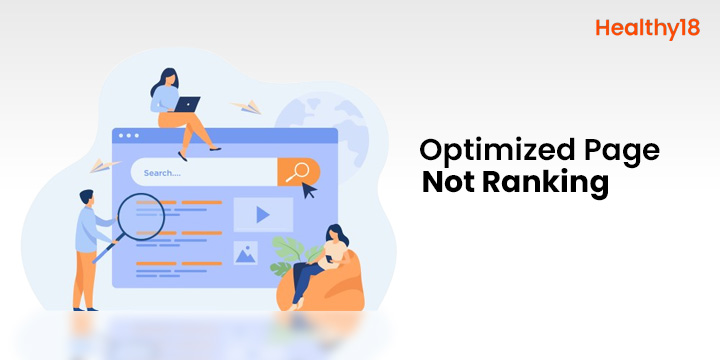 seo optimized page not ranking